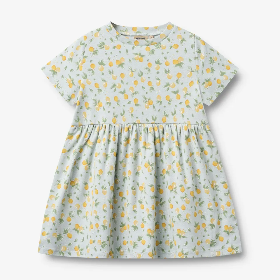 wheat-anna-jerseykleid-summer-blue-citrus-bio image 1
