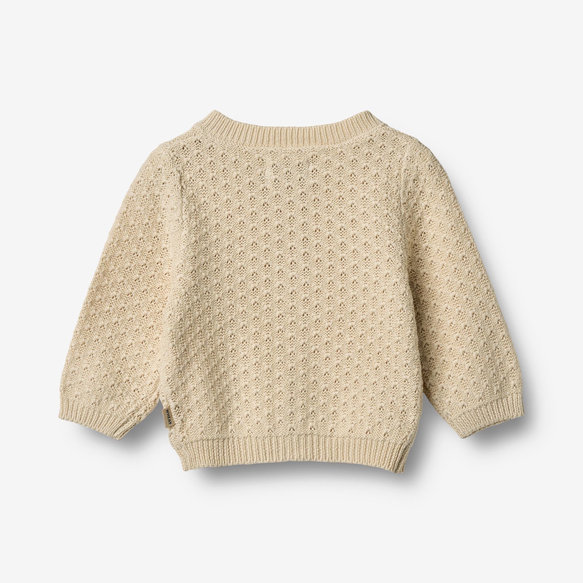 wheat-magnella-strickjacke-sandshell-aus-bio-baumwolle image 3