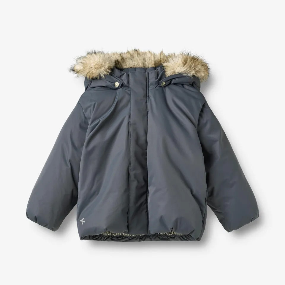 wheat-blaest-puffer-jacke-greyblue-recycling-2-in-1 image 1