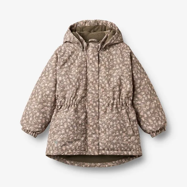 wheat-petra-winterjacke-dry-wood-snow-flowers-wasserdicht image 1