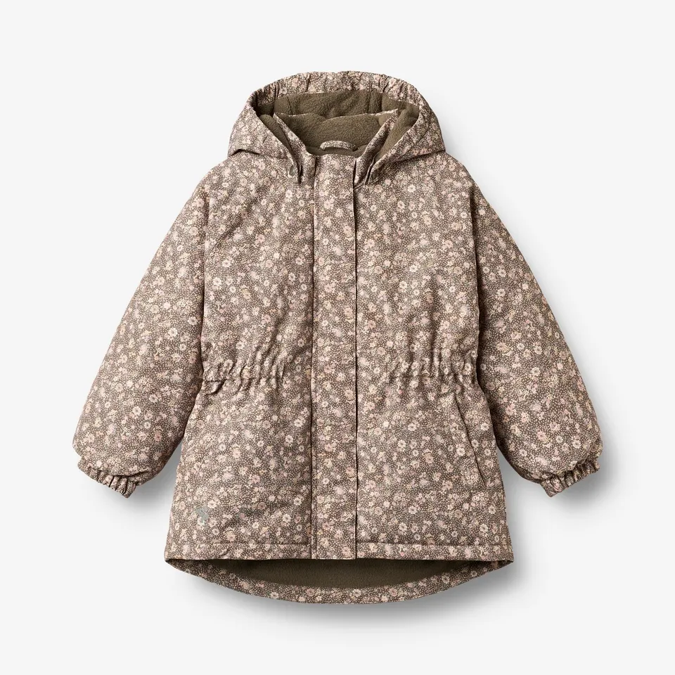 wheat-petra-winterjacke-dry-wood-snow-flowers-wasserdicht image 1