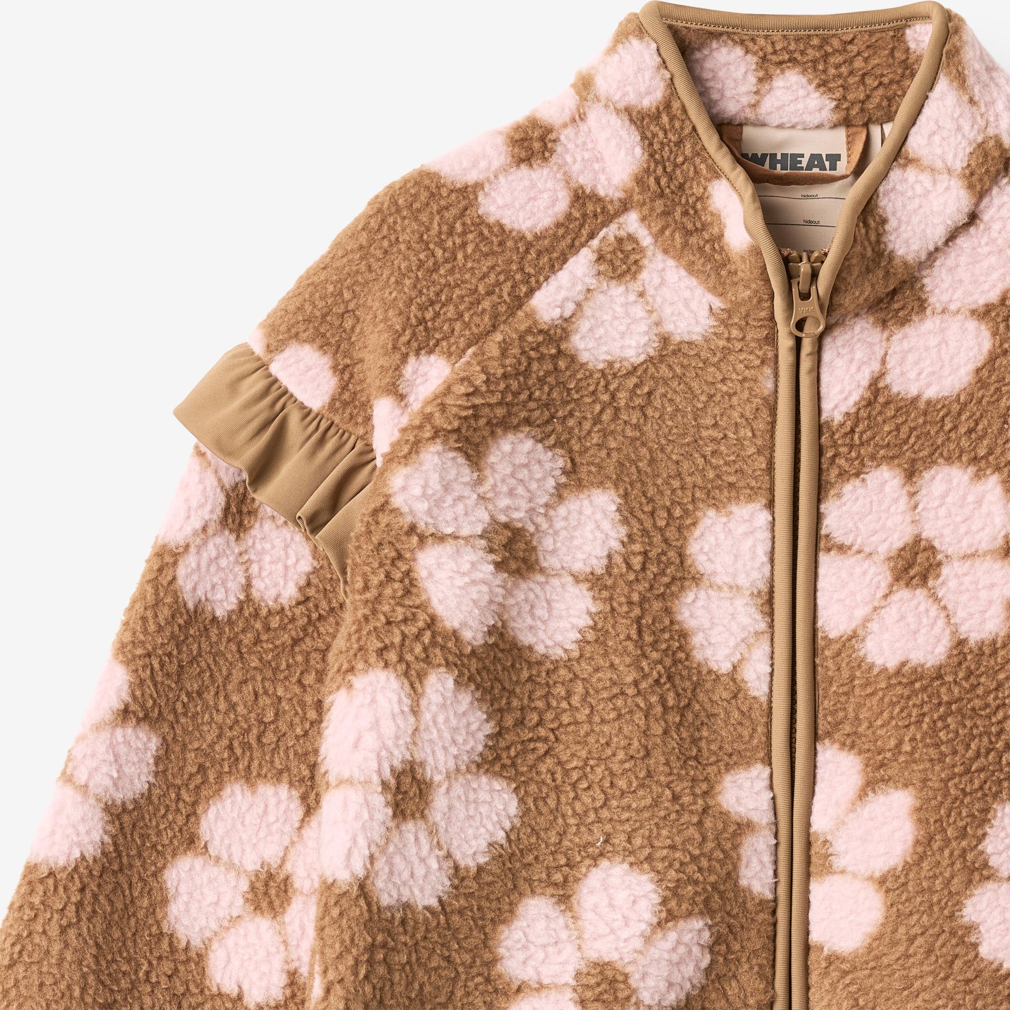 wheat-ellena-fleecejacke-m-dchen-hazel-flowers image 3