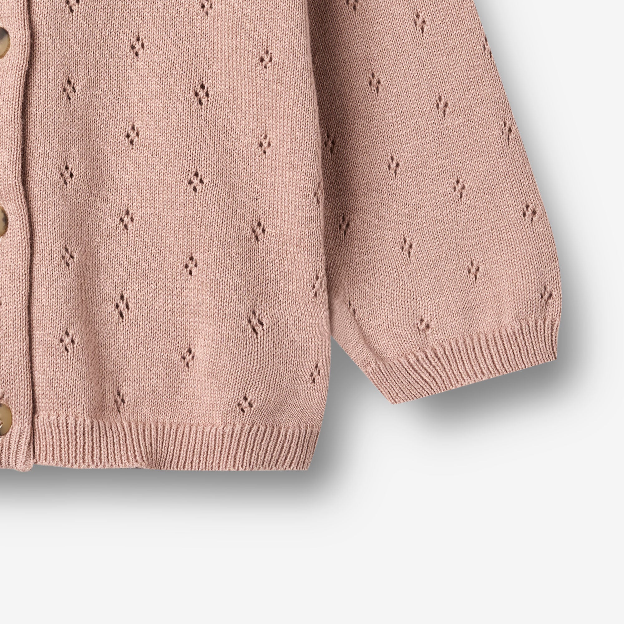 wheat-clothing-strickjacke-maia-rose-powder-bio-baumwolle image 5
