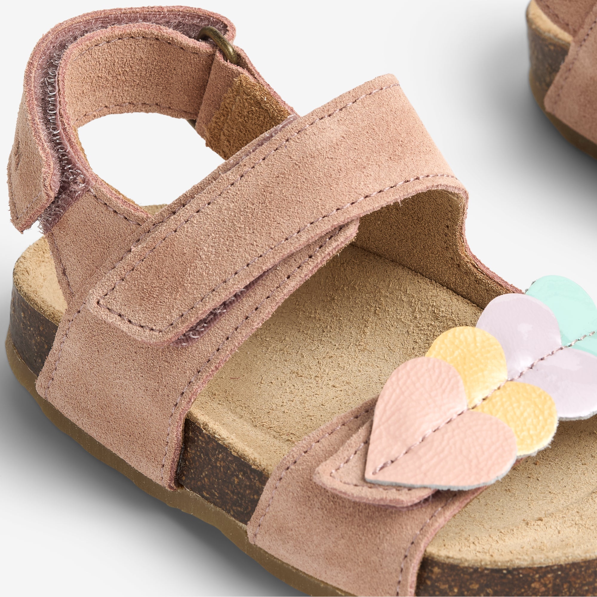 wheat-clara-sandale-misty-rose-leder-klett image 4