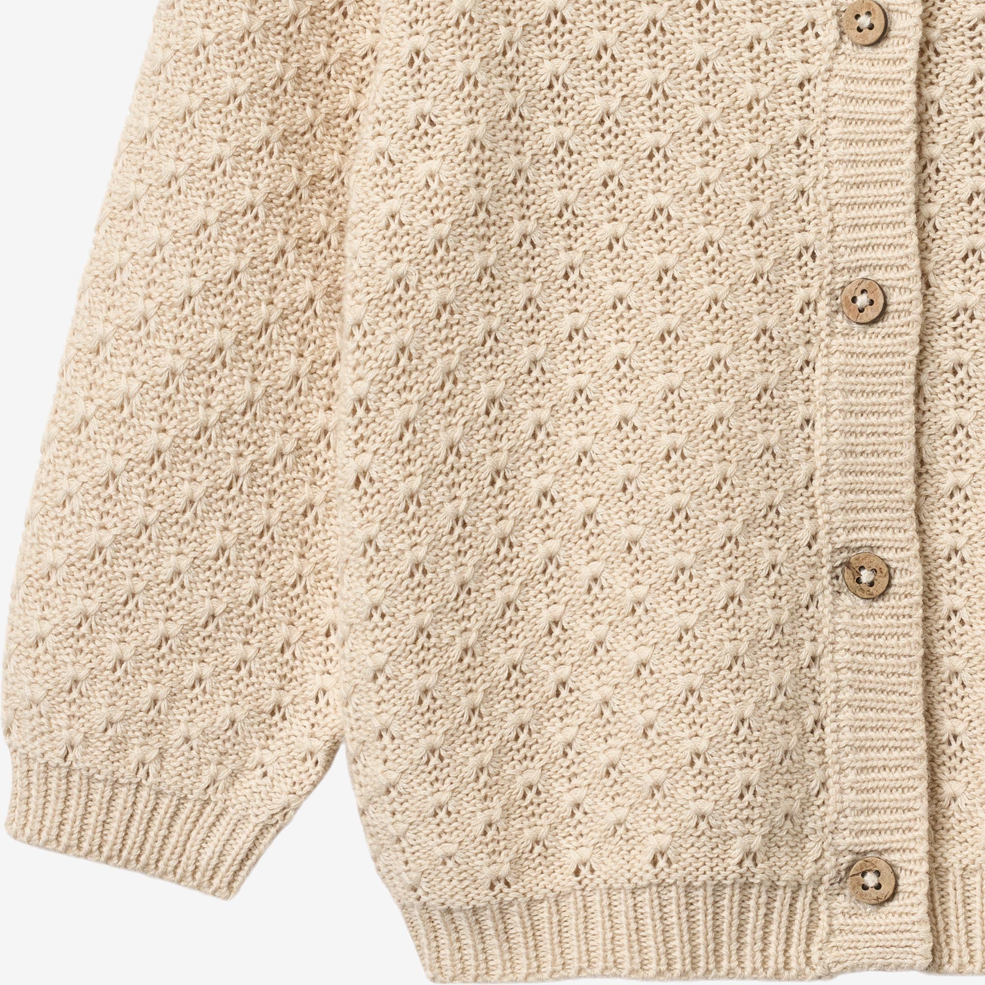 wheat-magnella-strickjacke-sandshell-aus-bio-baumwolle image 6