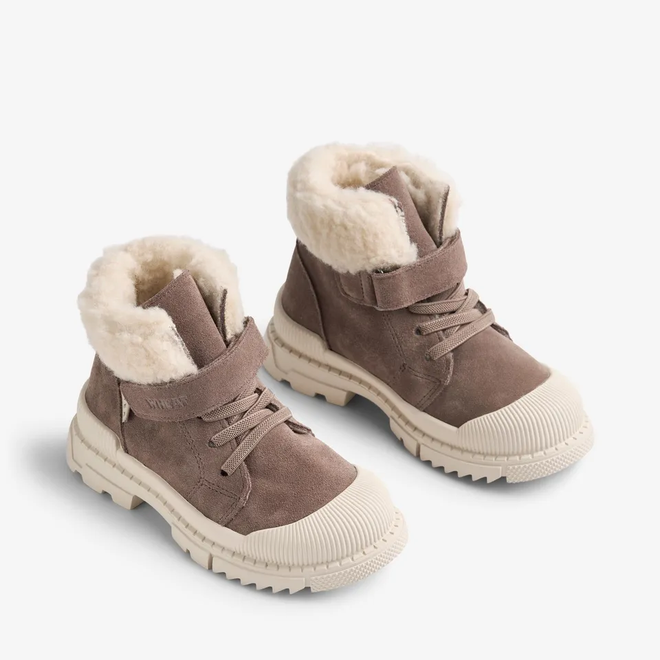 wheat-echo-tex-winterstiefel-autumn-brown-klett image 1
