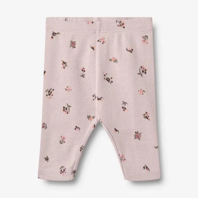 wheat-silas-jerseyhose-soft-lilac-flowers-bio-baumwolle image 1