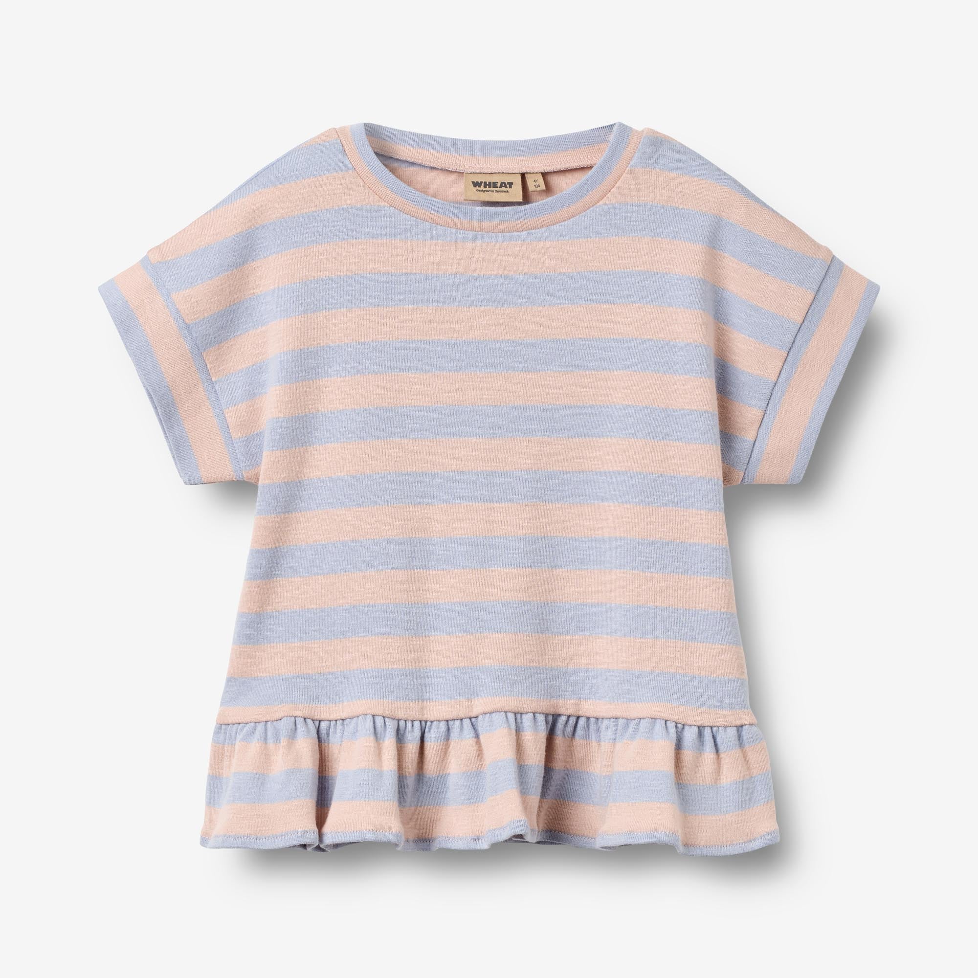 wheat-marie-t-shirt-powder-stripe-bio-baumwolle image 1