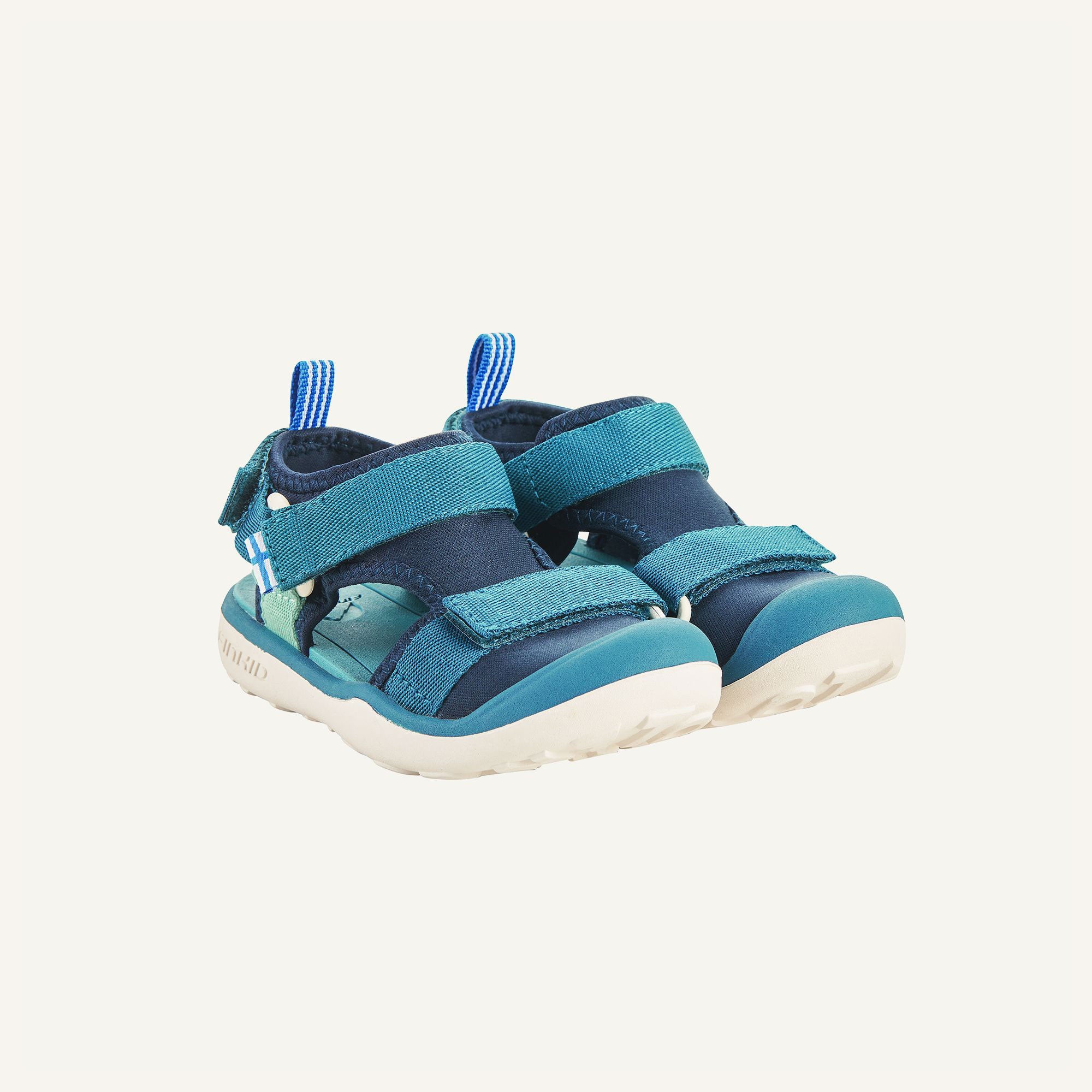 finkid-hiekka-trekking-sandale-navy-seaport-zehenschutz image 1