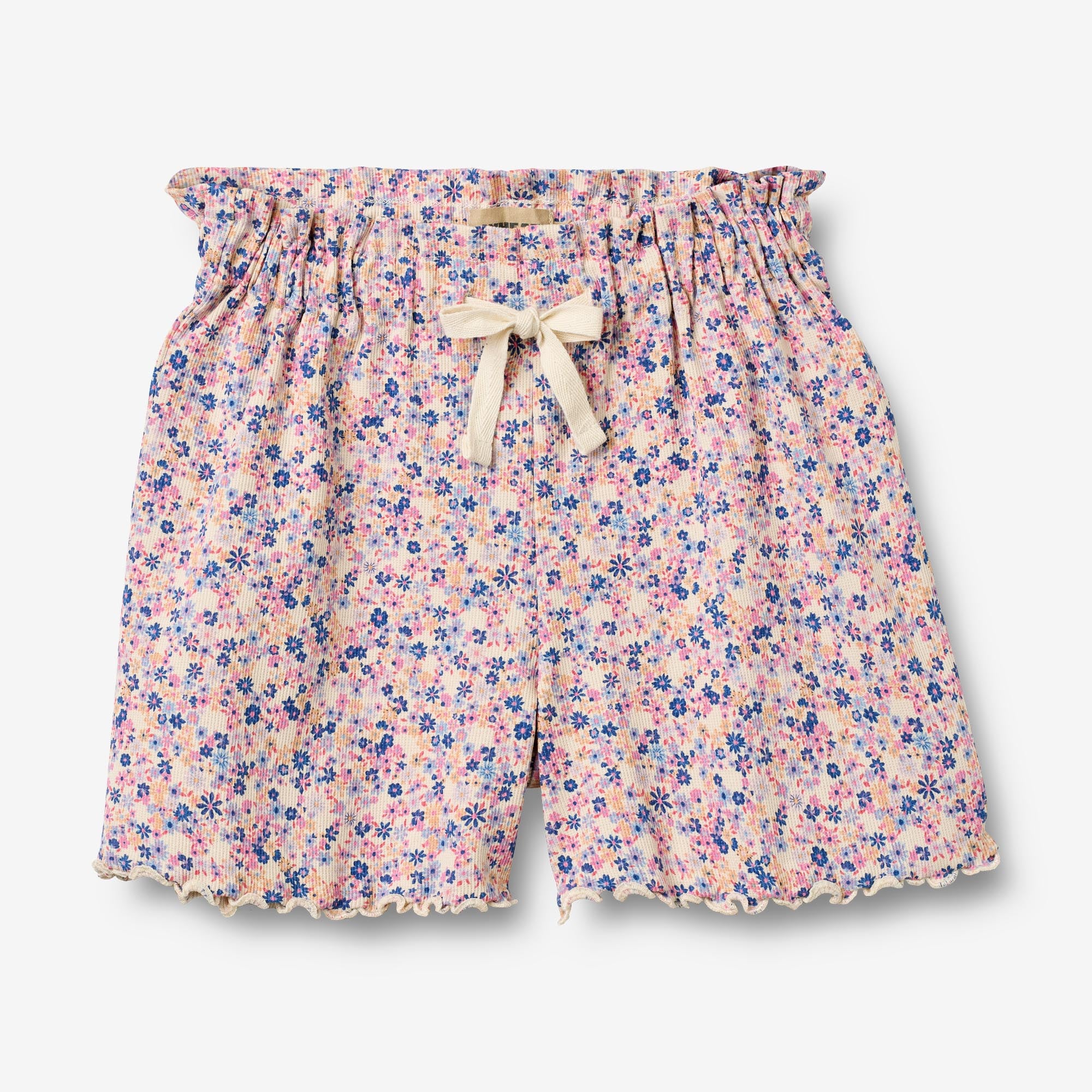 wheat-ina-shorts-m-dchen-pink-blue-flowers-jersey image 1