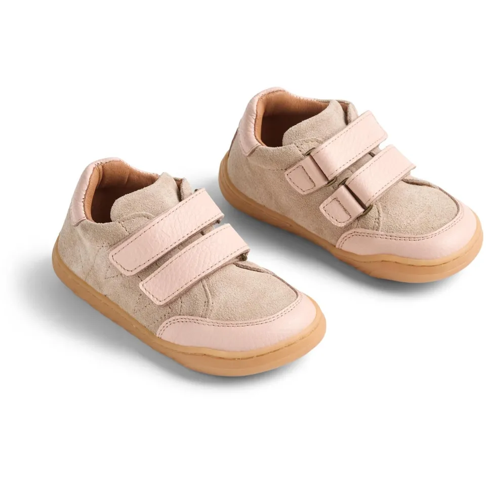wheat-barres-barfu-sneaker-rose-coral-wildleder image 1
