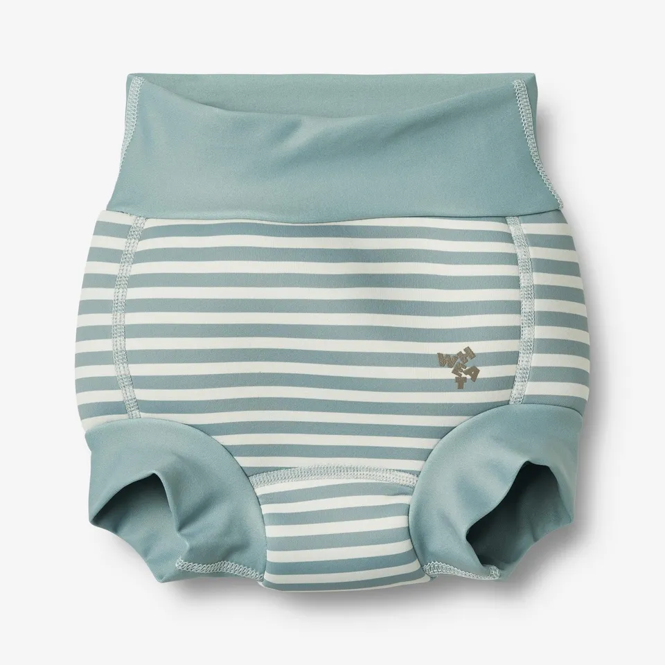 wheat-anker-schwimmhose-rainy-waves-stripe-neopren image 1