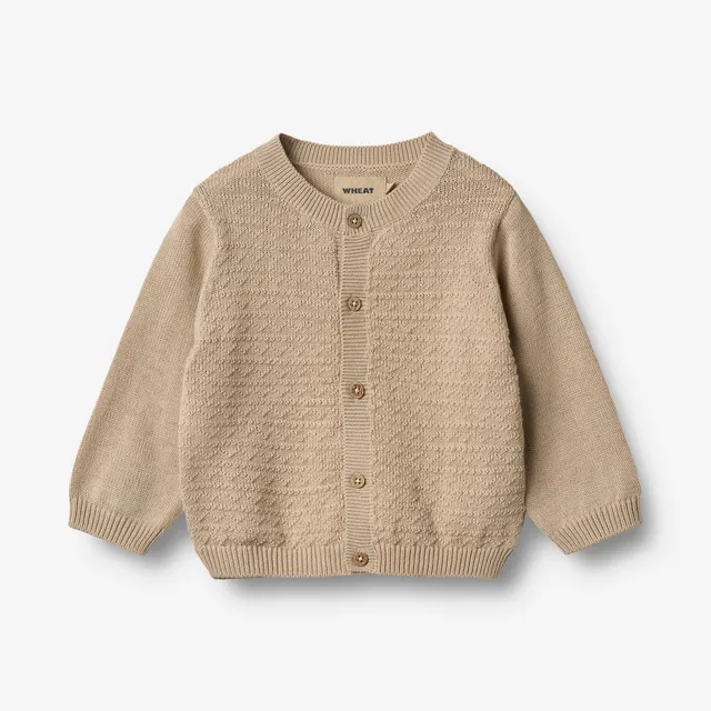 wheat-bj-rn-strickjacke-soft-sand-bio-baumwolle-baby image 1