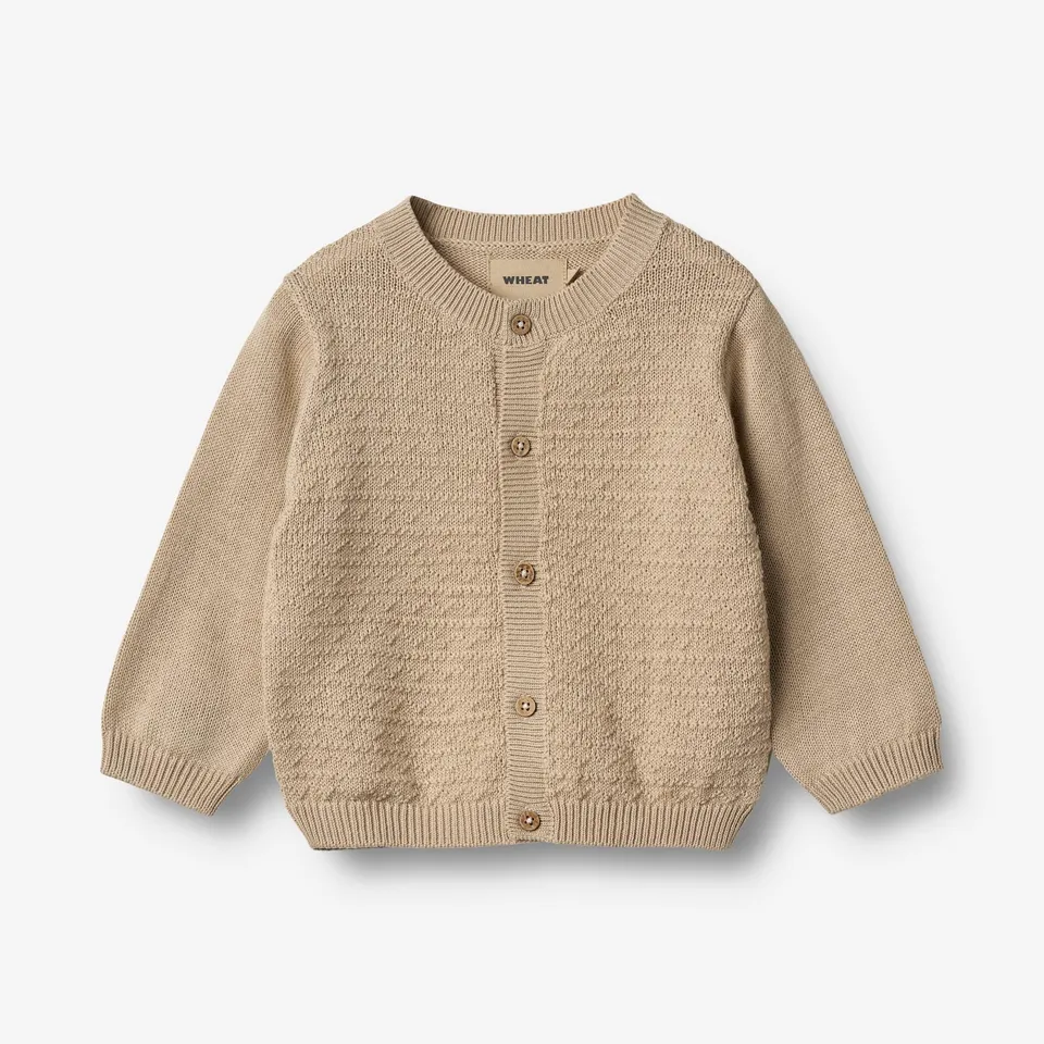 wheat-bj-rn-strickjacke-soft-sand-bio-baumwolle-baby image 1