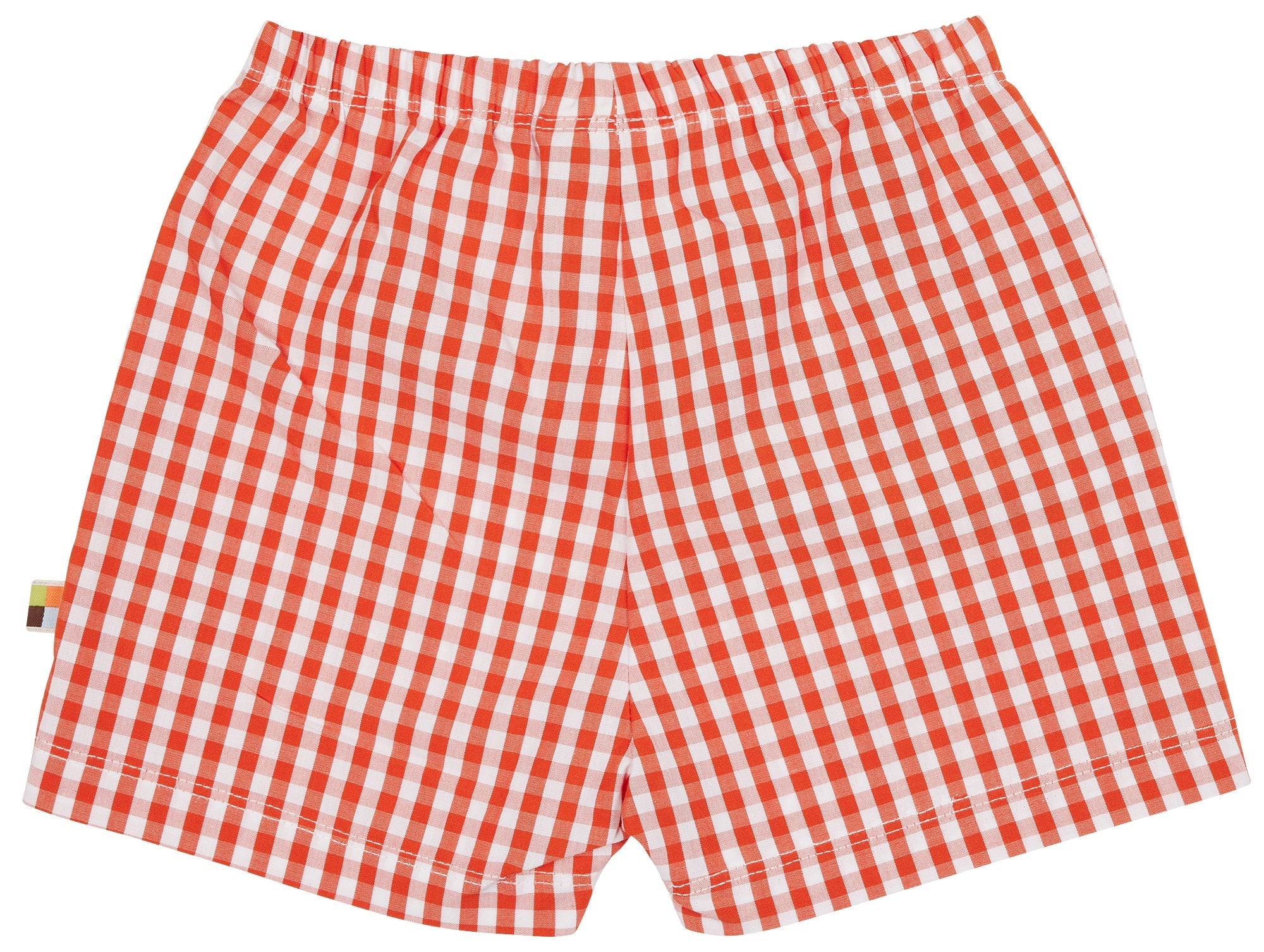 loud-proud-classics-short-vichy-karo-kinder-copper-sommer image 2