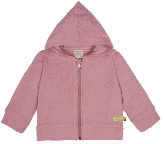 loud-proud-classics-frottee-jacke-punkte-aster-62-68 image 1