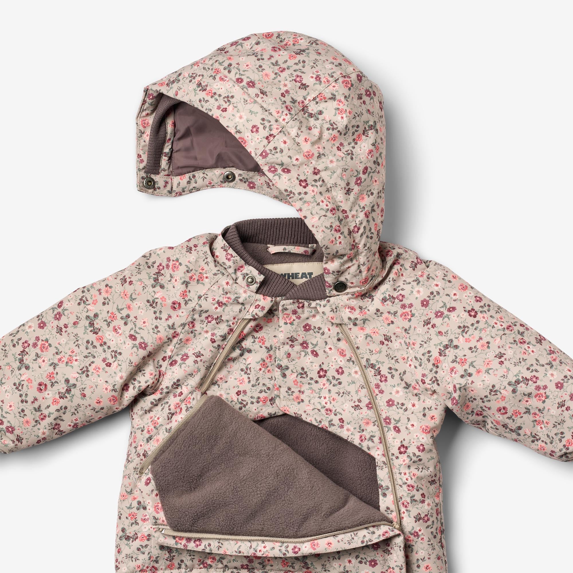 wheat-sascha-jacke-baby-grey-moon-flowers-wasserdicht image 3