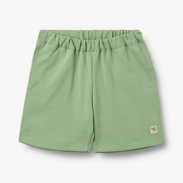 wheat-aksel-sweat-shorts-jungen-jade-green-bio image 1