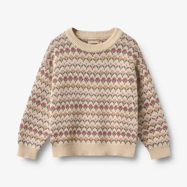 wheat-harlow-strickpullover-offwhite-regenbogen image 1