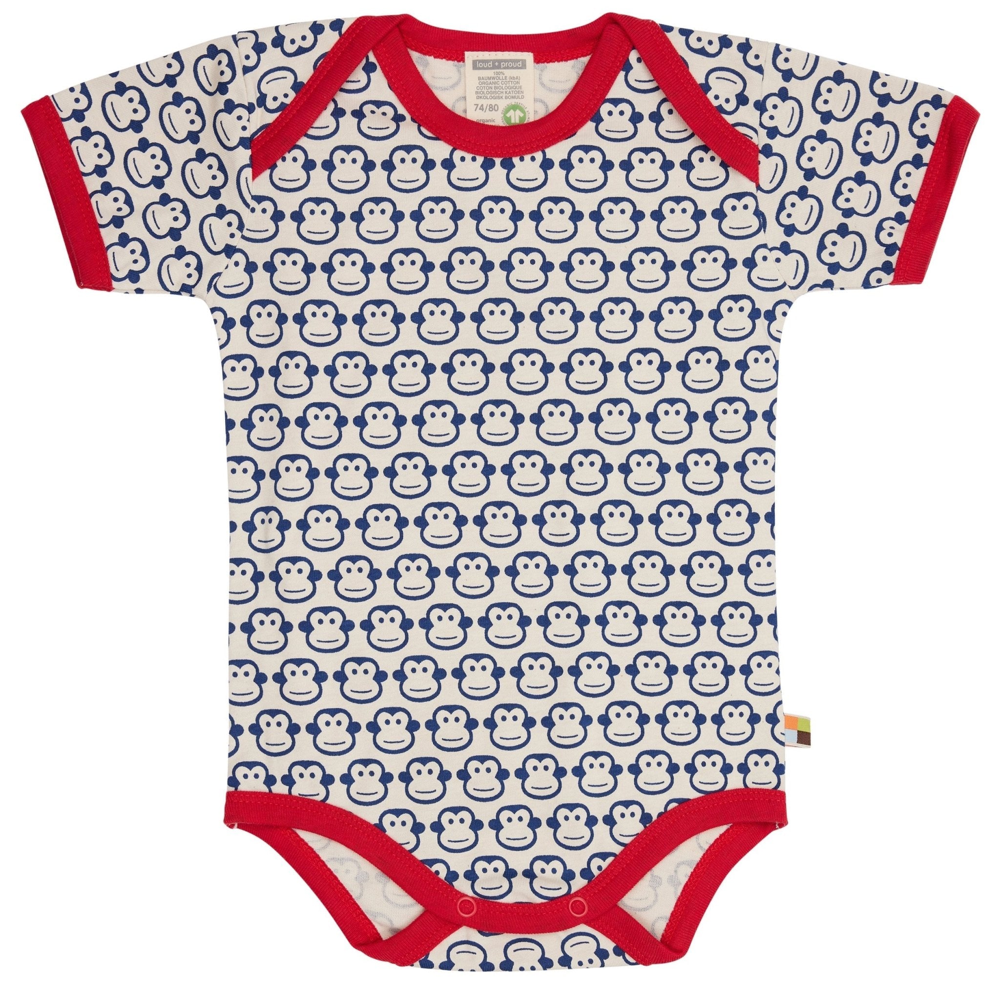 loud-proud-classics-body-kurzarm-affen-bio-baumwolle-50-56 image 1