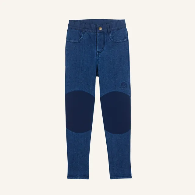 finkid-husky-kuulu-thermo-denim-winterhose-denim-110-120 image 1
