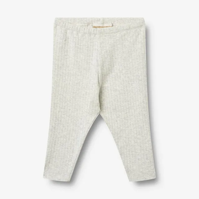 wheat-silas-jerseyhose-melange-grey-bio-baumwolle image 1