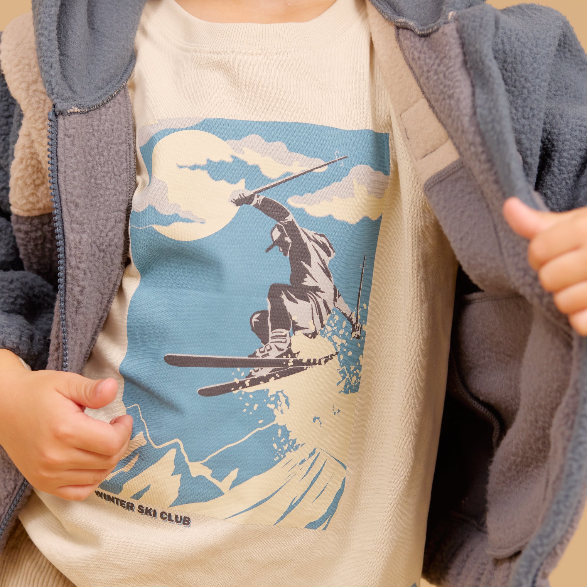 wheat-dixie-print-langarmshirt-offwhite-bio-baumwolle image 3