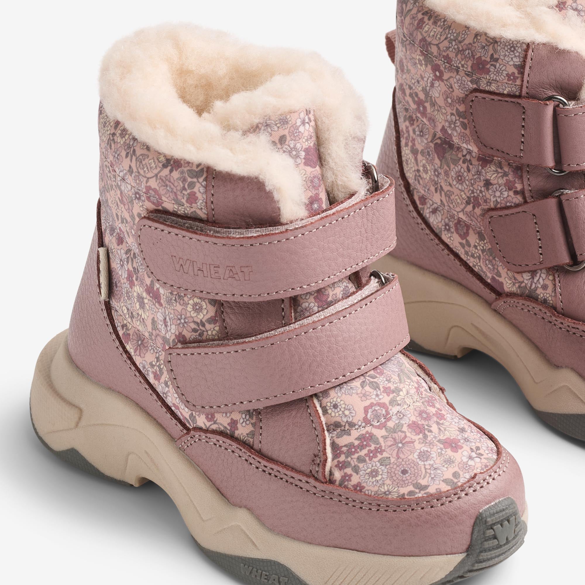 wheat-winterboot-millas-2-0-tex-stiefel-rose-dust-flowers image 4
