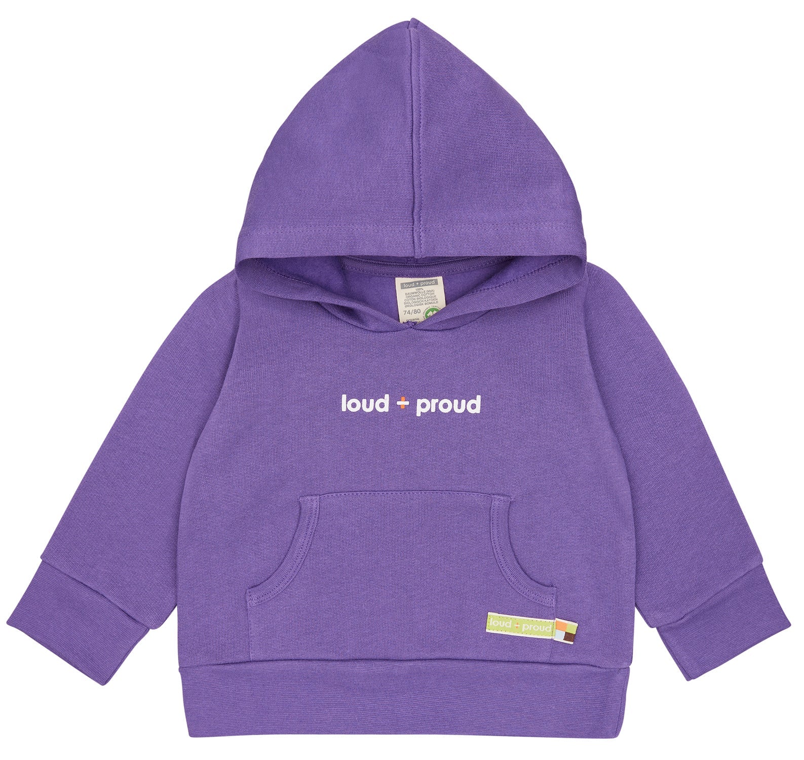 loud-proud-classics-hoodie-kapuzenpulli-bamboo-74-80 image 5