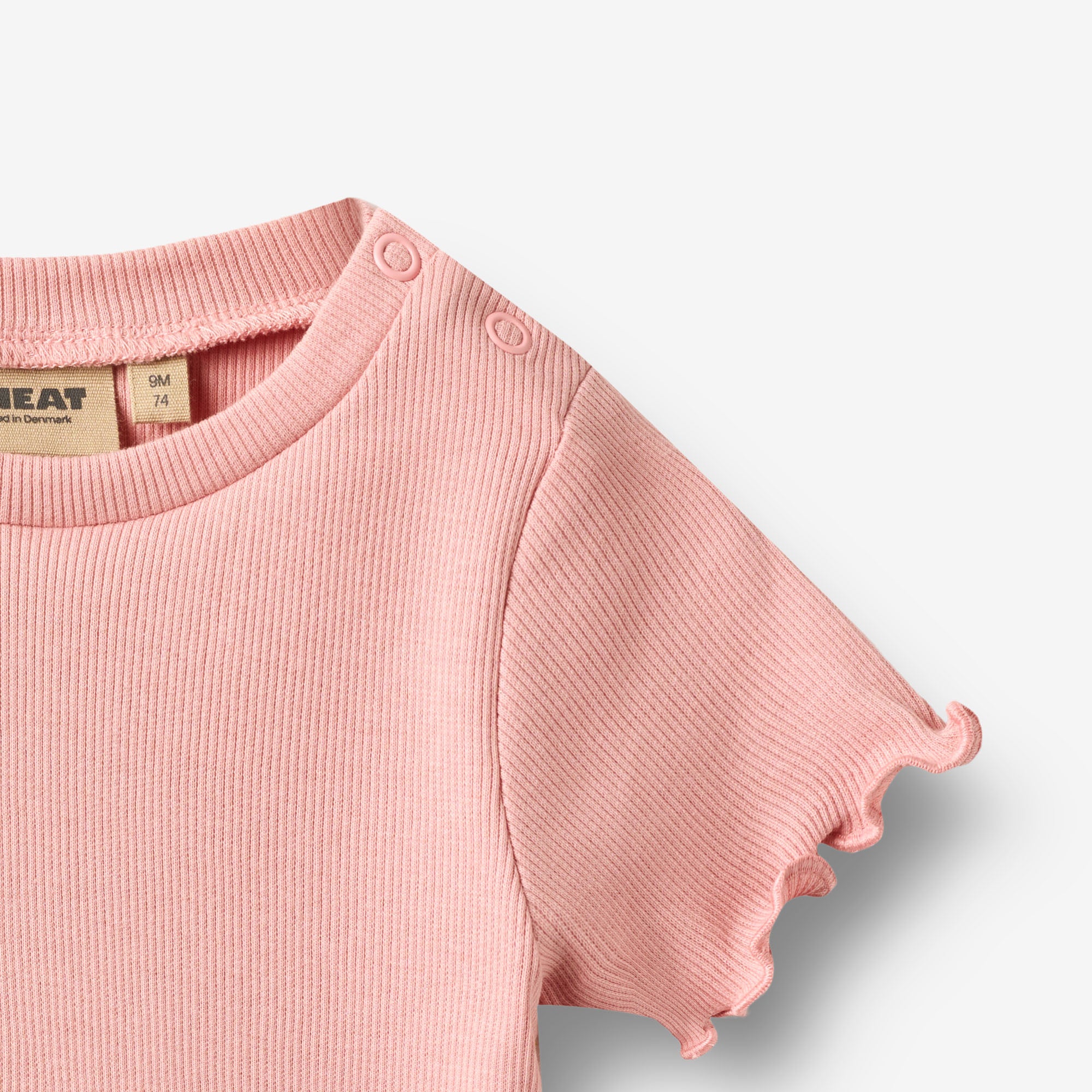 wheat-alicia-t-shirt-baby-rose-bio-baumwolle-ripp image 3