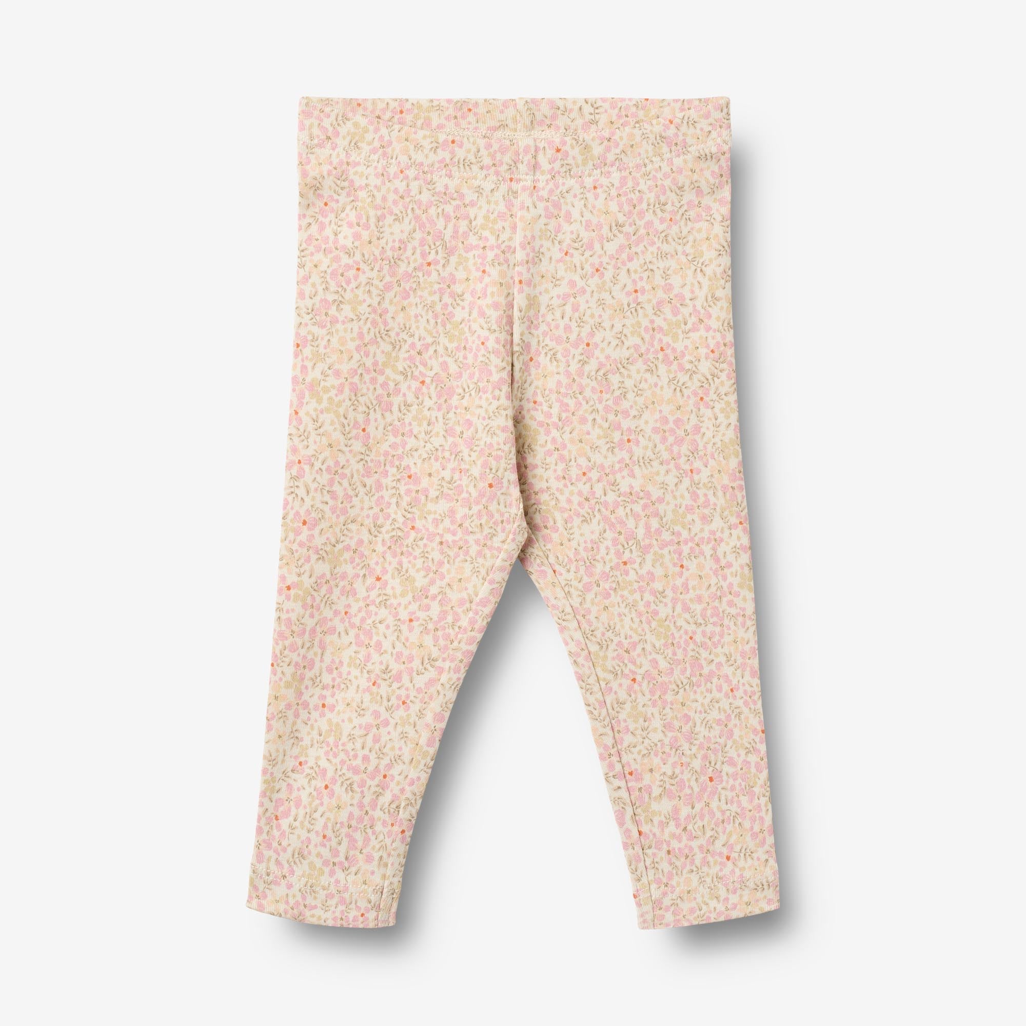 wheat-jules-jersey-leggings-coral-flowers-bio-baumwolle-4 image 1