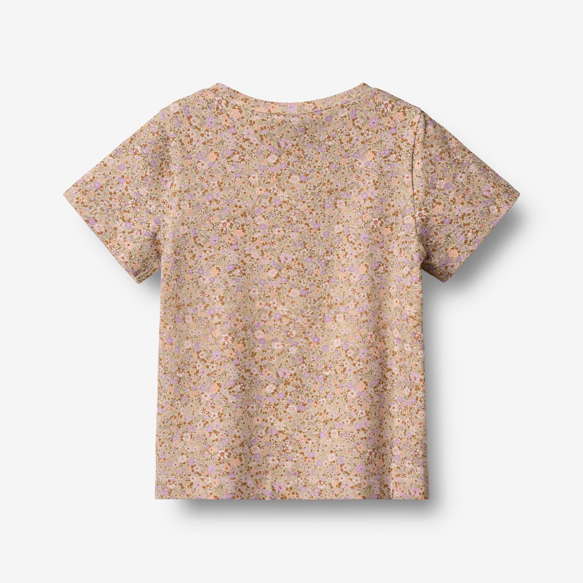 wheat-t-shirt-manna-lilac-flower-meadow-bio-kurzarm image 2