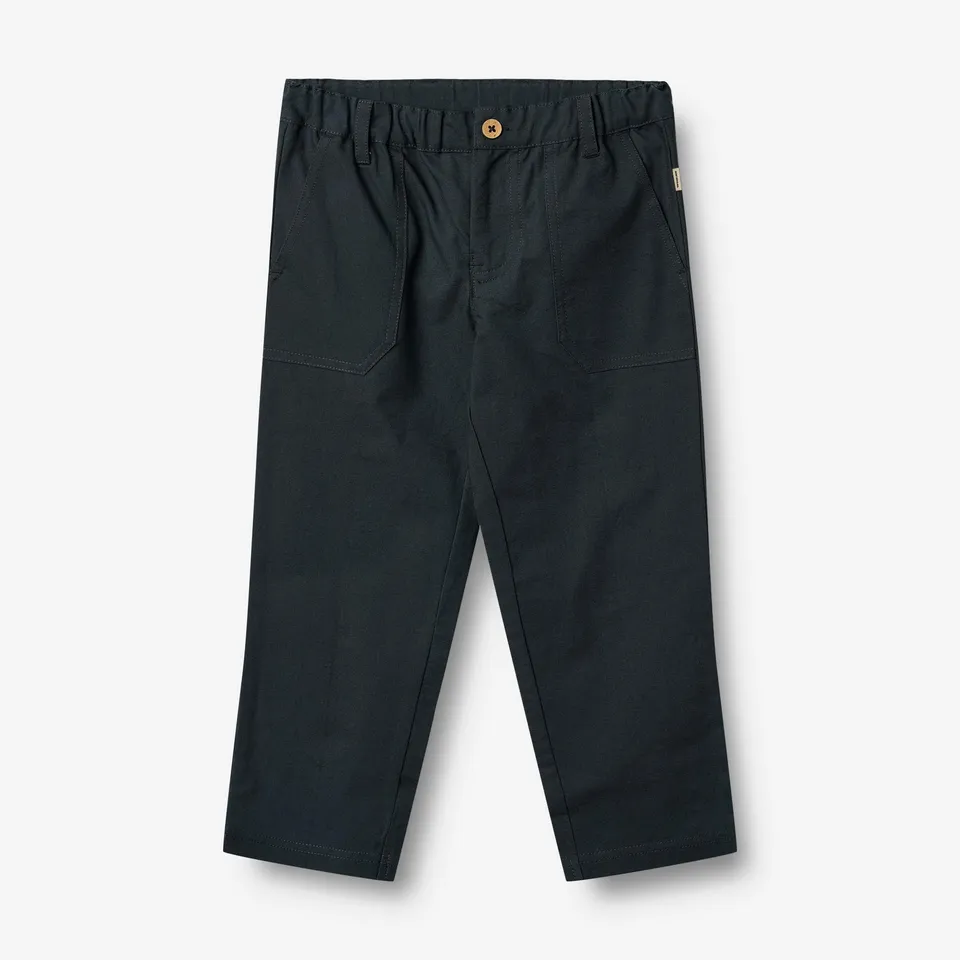 wheat-egon-hose-kinder-navy-bio-baumwolle-gr-98-152 image 1