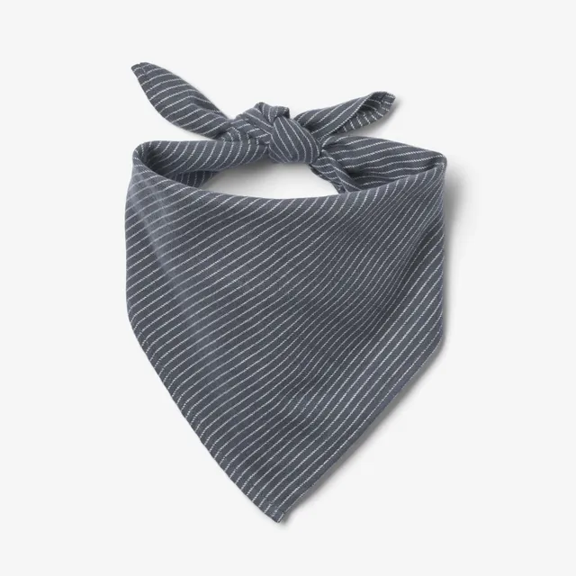 wheat-marlow-halstuch-greyblue-slub-stripe image 1