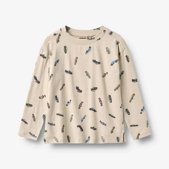 wheat-ebbe-langarmshirt-cars-bio-baumwolle image 1
