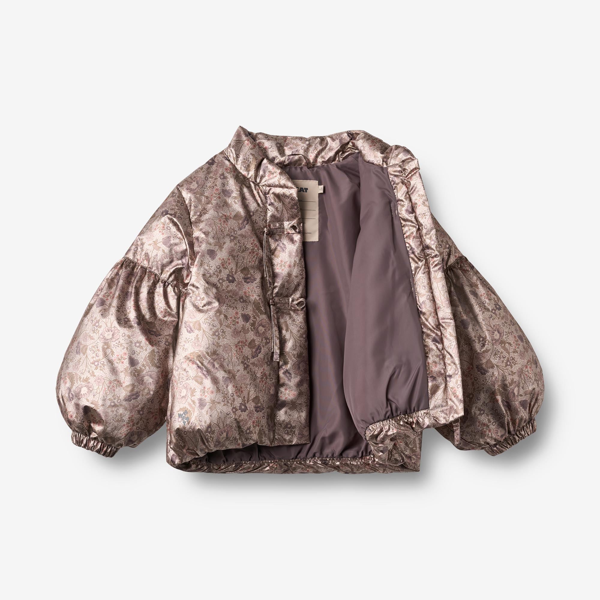 wheat-zallie-puffer-jacket-steppjacke-golden-flowers-recycelt image 4