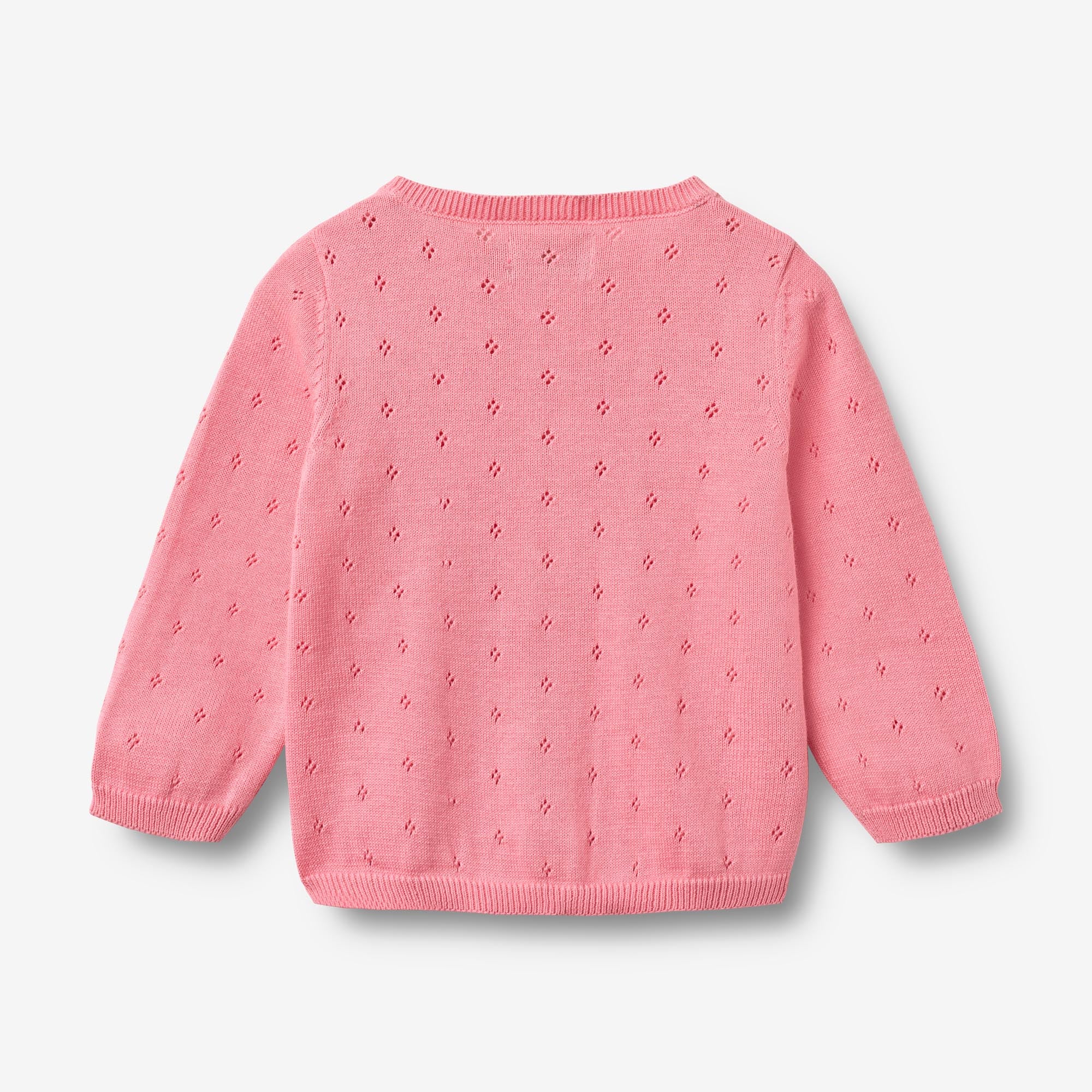 wheat-maia-strickjacke-bubblegum-baby-cardigan-bio image 2