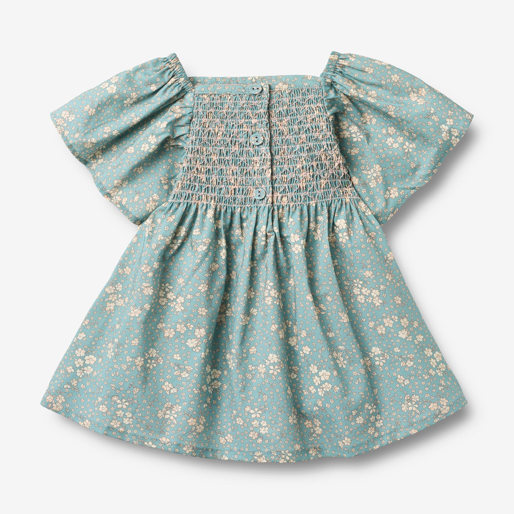 wheat-elva-kleid-spring-lake-flowers-bio-baumwolle-baby image 2