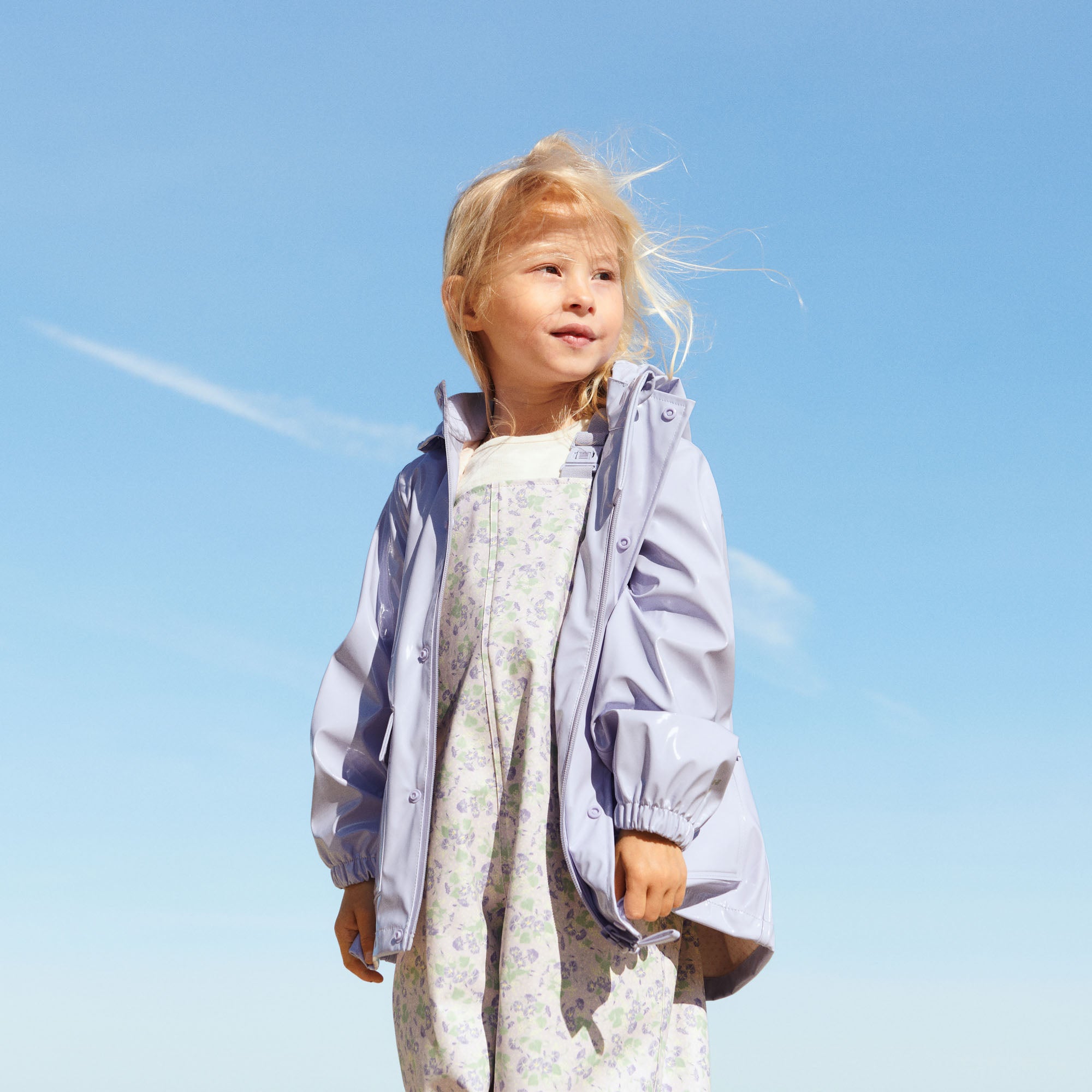 wheat-ollo-regenjacke-lilac-cosmic-sky-92-152 image 2