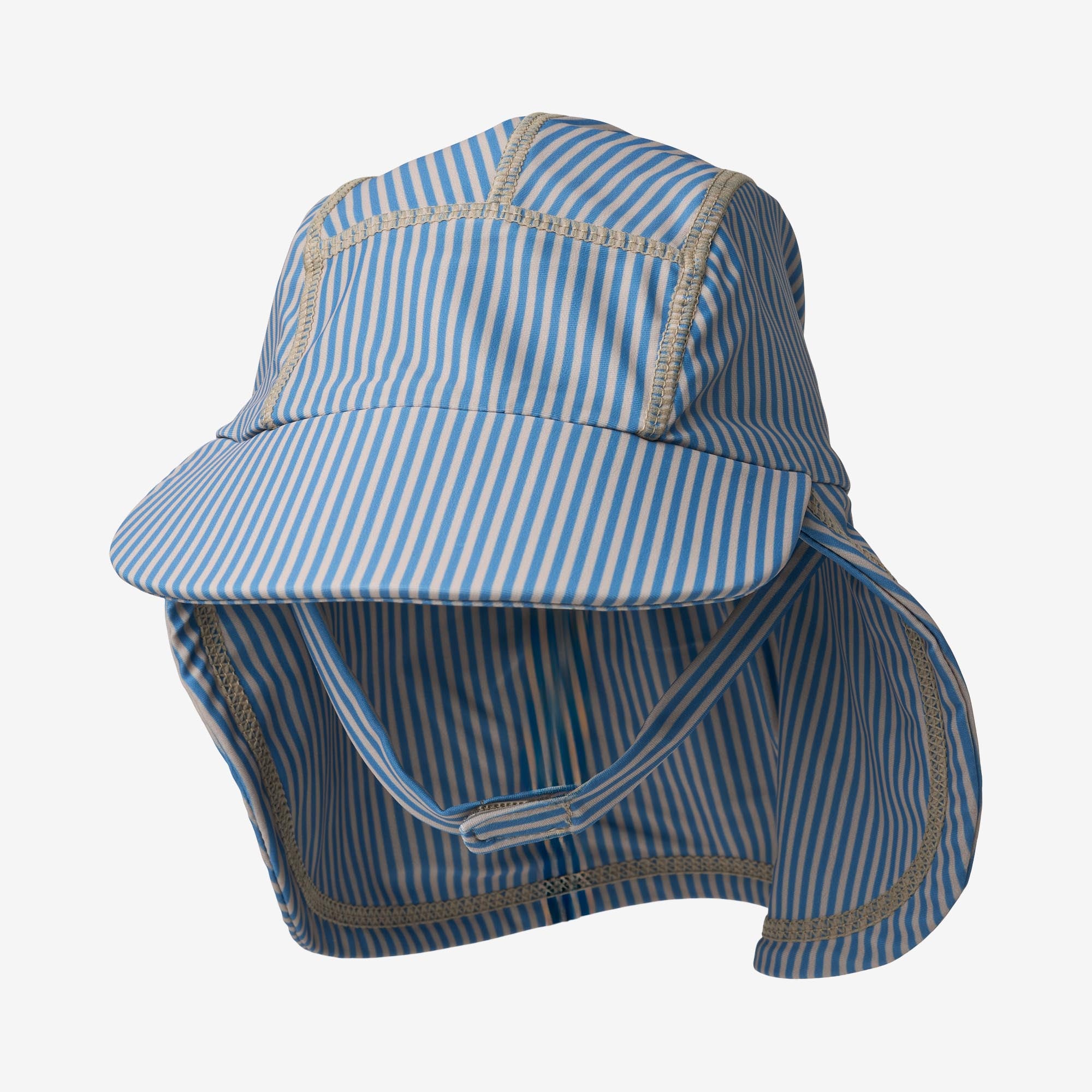 wheat-tonga-uv-sonnenhut-blue-swim-stripe-upf-40 image 1