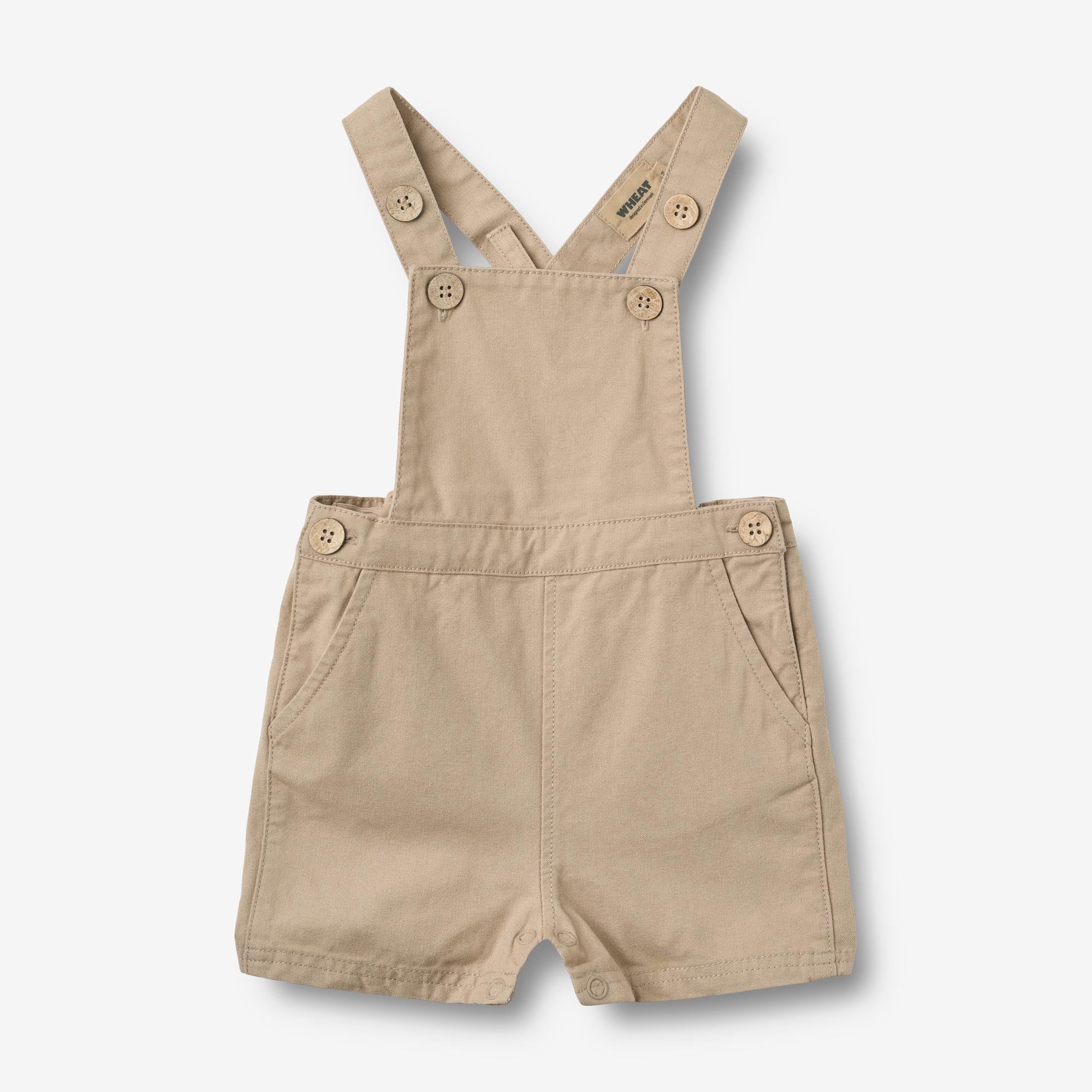 wheat-erik-latzhose-sand-stone-baby-bio-baumwolle-jungen image 1