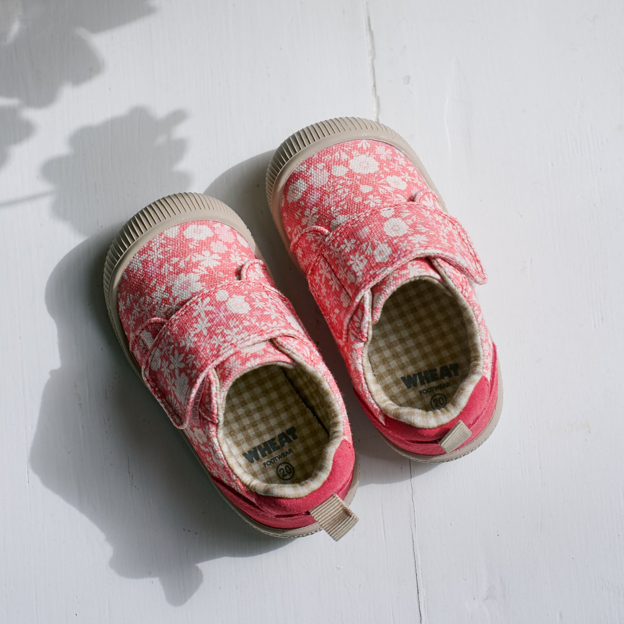wheat-kei-prewalker-coral-flowers-lauflernschuhe image 2