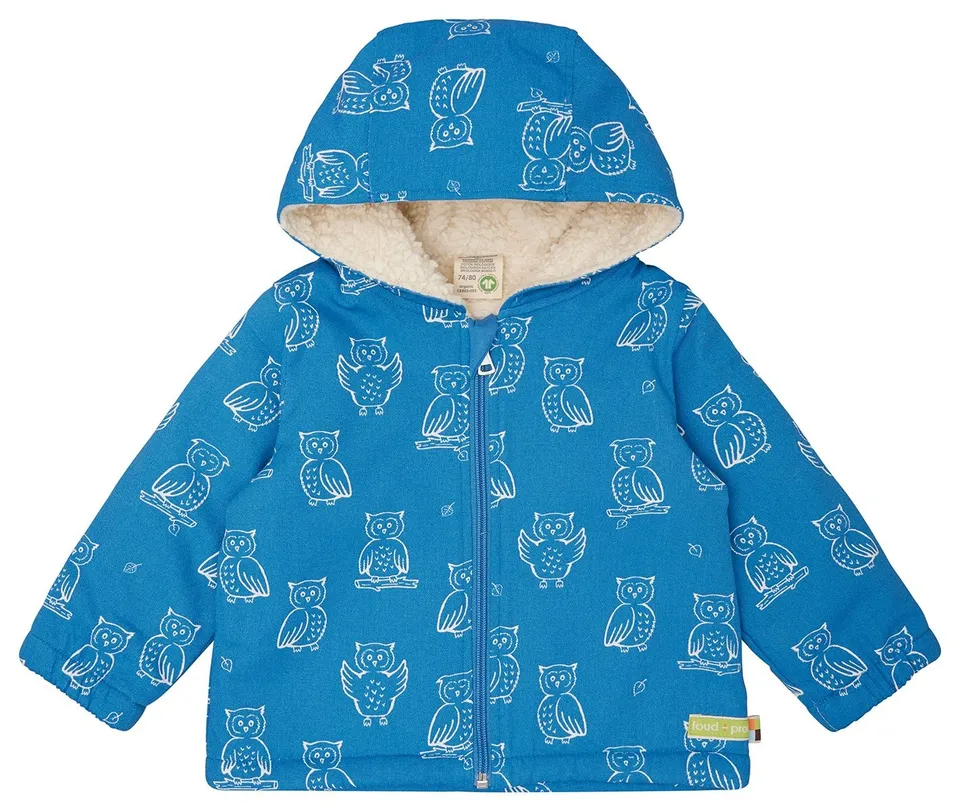 loud-proud-classics-jacke-teddyfutter-outdoorjacke-azur image 1