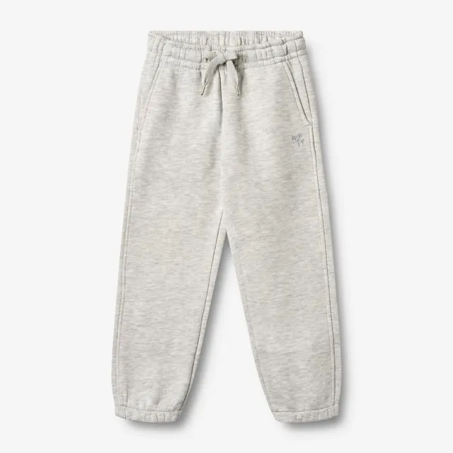 wheat-cruz-light-melange-grey-jogginghose-bio-kinder image 1