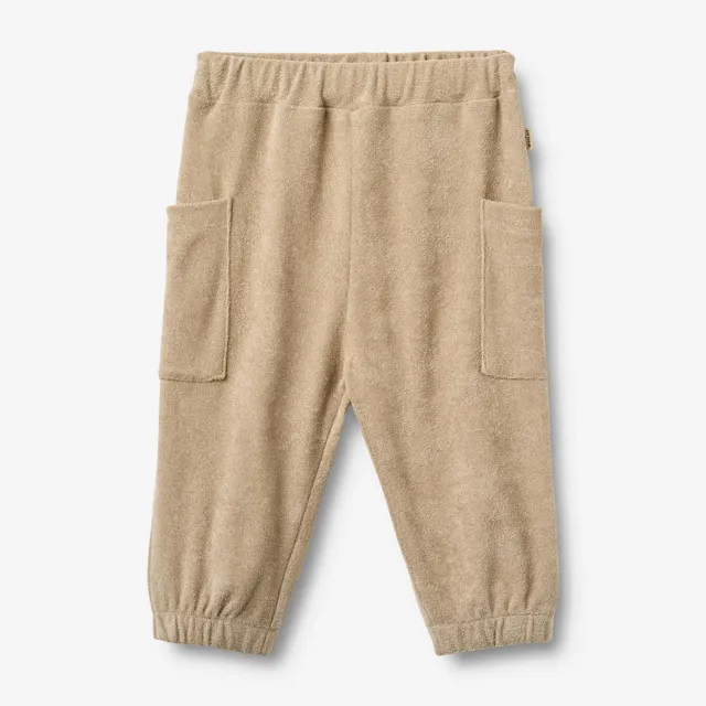 wheat-nilo-baby-jogginghose-bio-baumwolle-sand-stone image 1