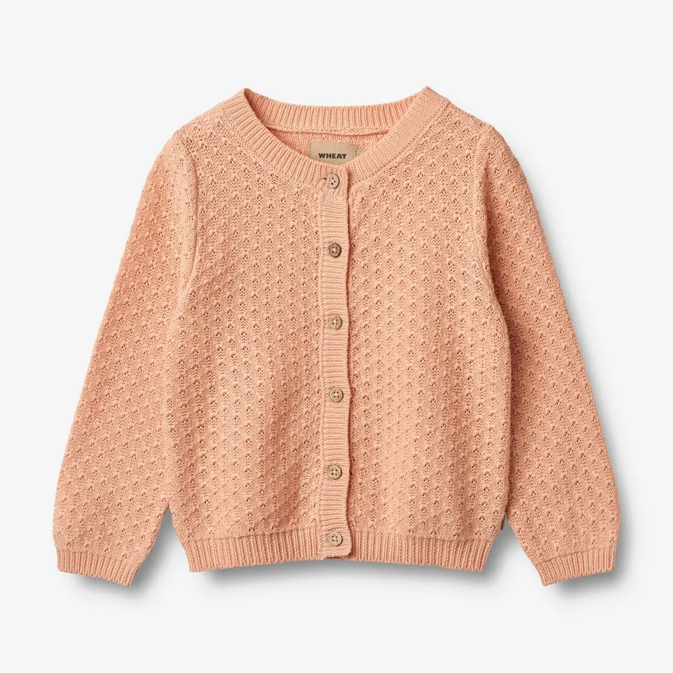 wheat-magnella-strickjacke-pink-sand image 1