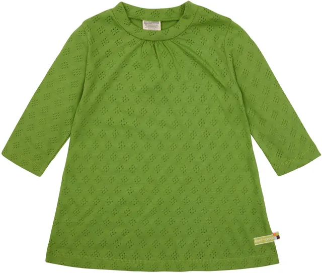 loud-proud-classics-kleid-langarm-lochmuster-grass-jacquard image 1