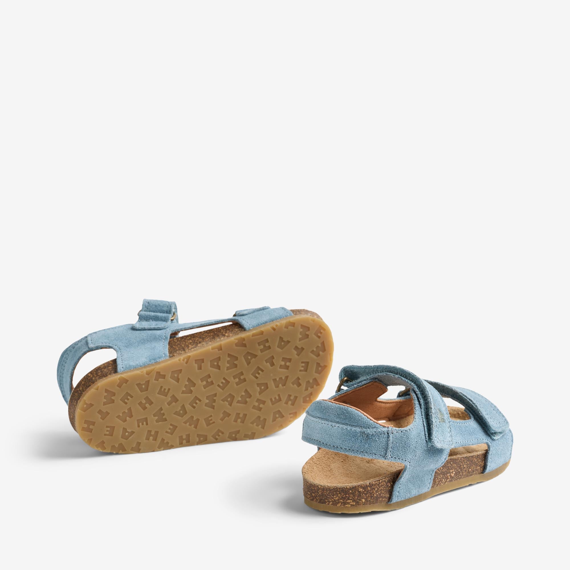 wheat-sandal-corey-kindersandale-faded-denim image 2