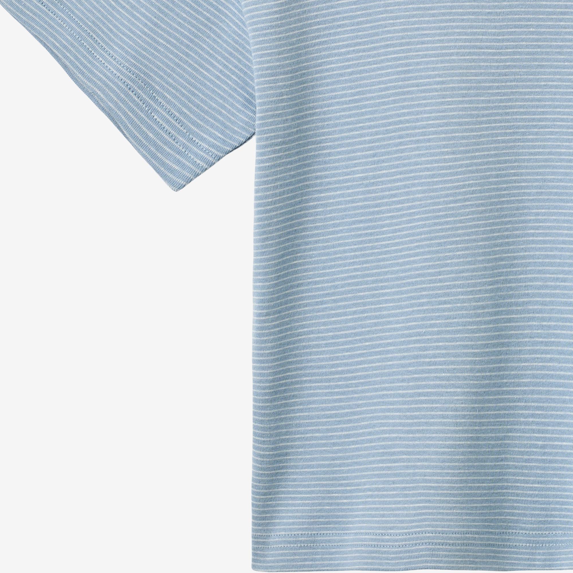 wheat-tommy-t-shirt-faded-blue-stripe-jungen-streifen image 3