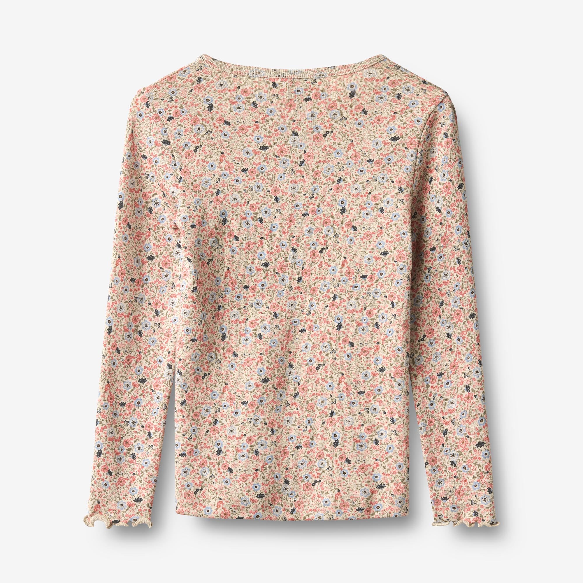 wheat-eja-langarmshirt-grey-cloud-flowers-bio-baumwolle image 3